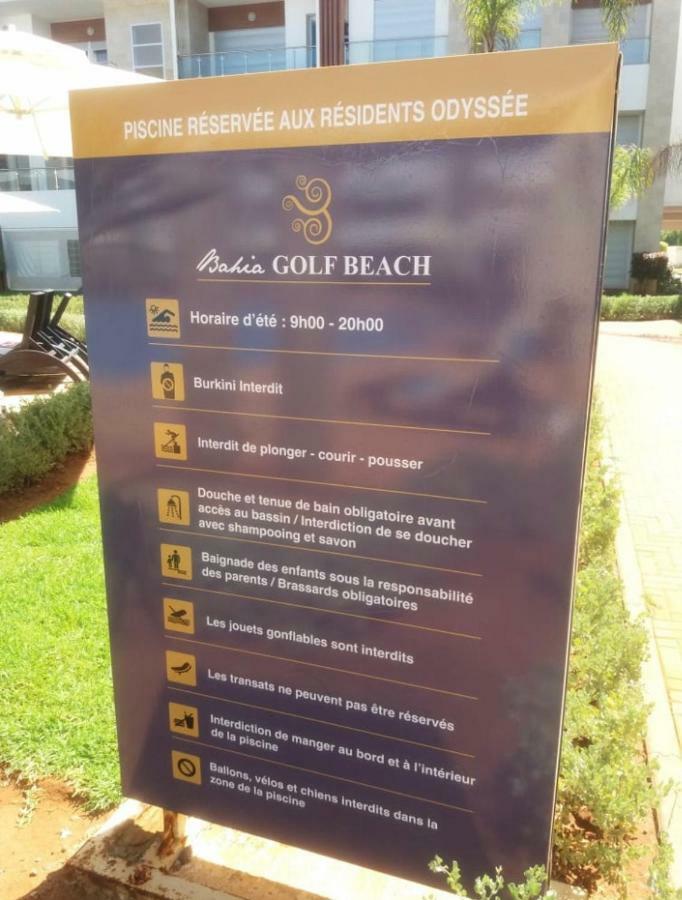 Bahia Golf Beach-Odyssee-Appartement Bouznika Ngoại thất bức ảnh